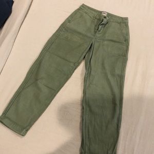 J. Crew Olive Jeans, Cargo Pant